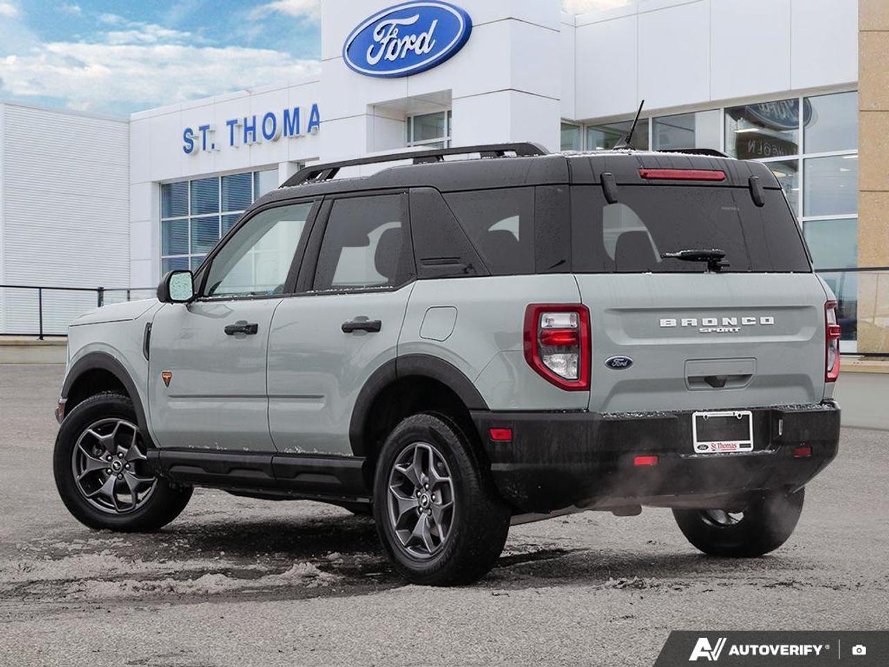 2023 Ford Bronco Sport Badlands Painted Black Roof Photo