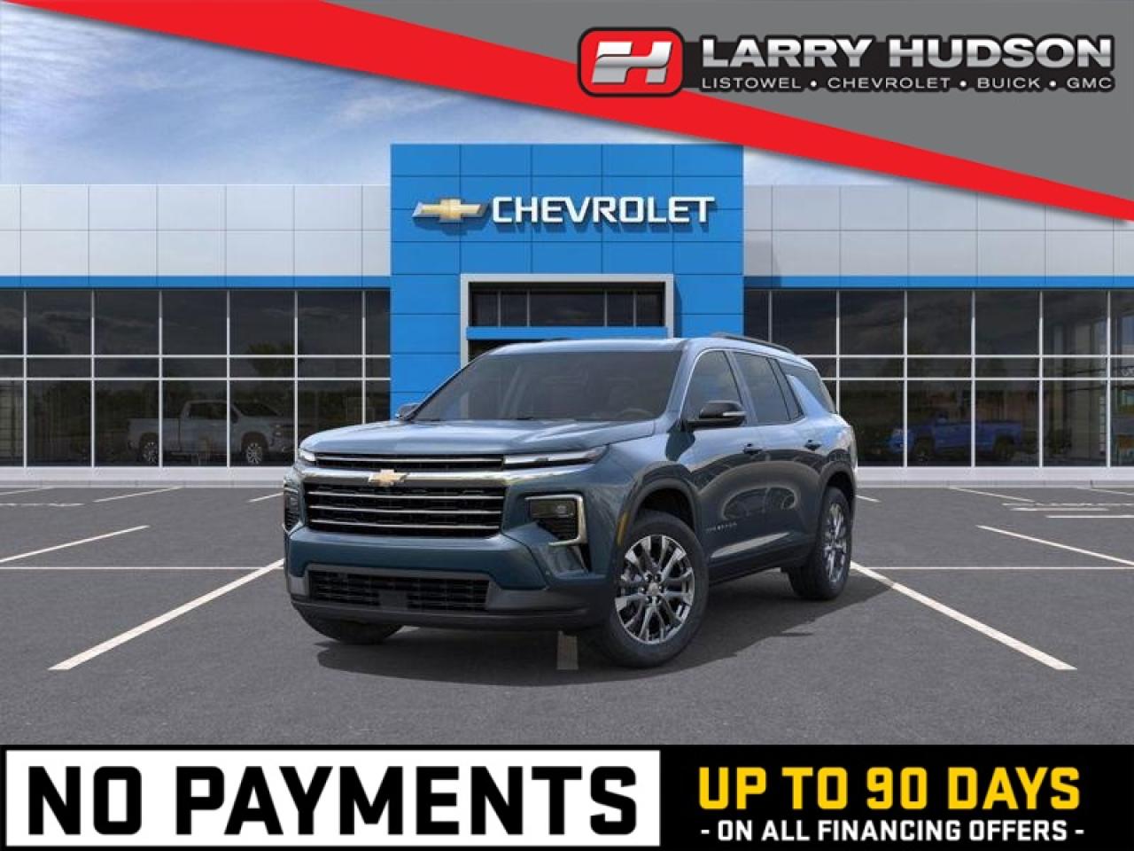 HUDSONS HAS IT!
See it - Drive it - Own it - LOVE it.

At Larry Hudson Chevrolet Buick GMC we make car buying a breeze! New car pricing with $0 down approvals are among your options (*on approved credit). There are a variety of finance and lease options available. Also expect top dollar for your trade-in!

Selling price/payment shown includes cash incentive(s). Does not include HST & Licensing. Bi-Weekly payments reflect current Chevrolet Buick and GMC incentives. We have professional Product Specialist to guide you through your vehicle purchase. Contact us for more info! 1-800-350-3325
