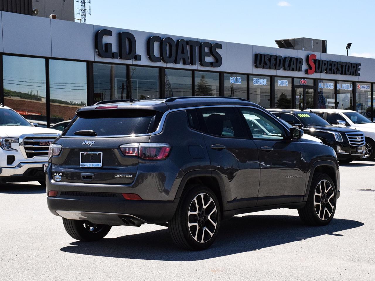 2020 Jeep Compass Limited 4x4 ~Nav ~Heated/Cooled Leather ~Camera Photo