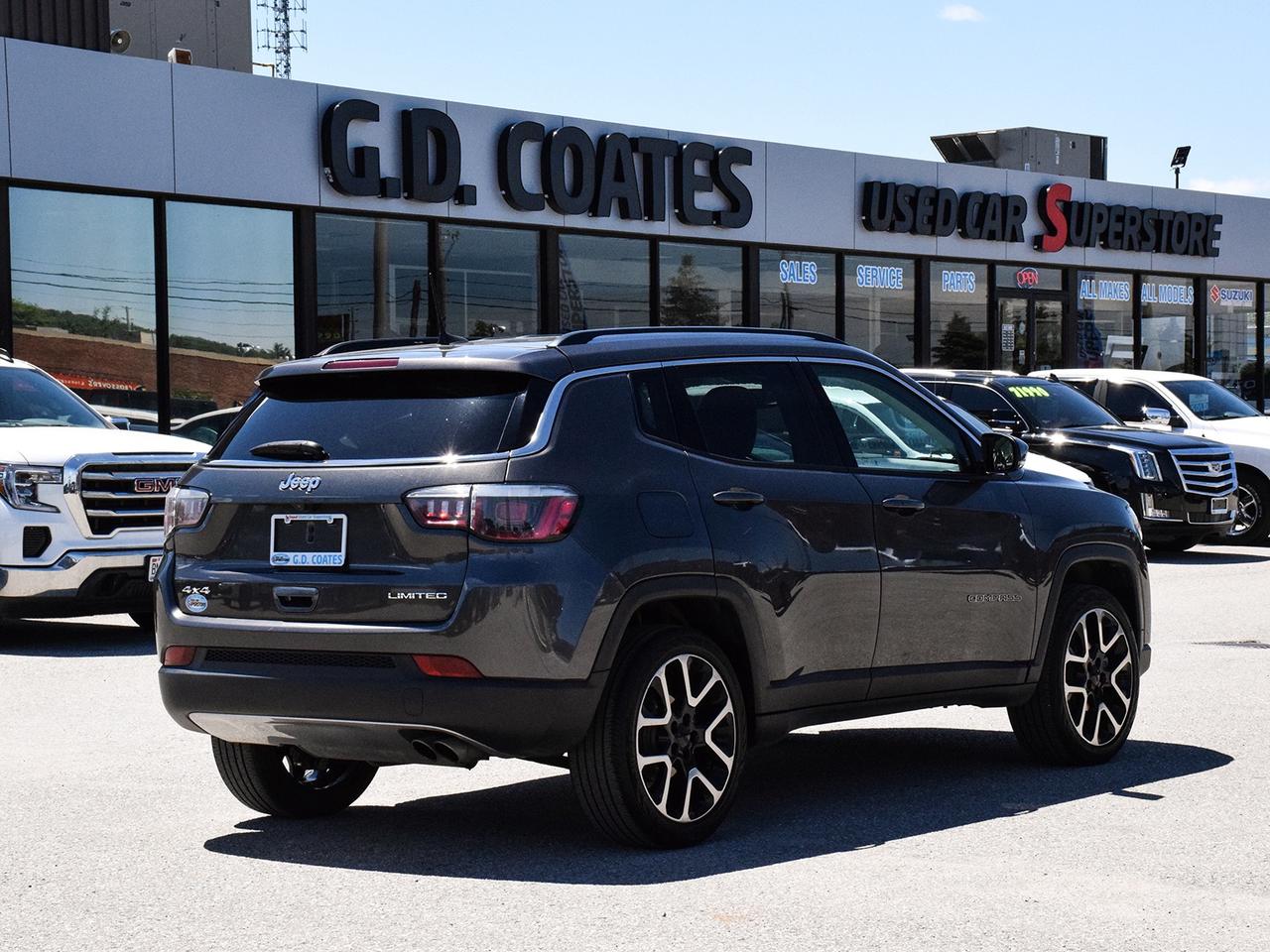 2020 Jeep Compass Limited 4x4 ~Nav ~Heated/Cooled Leather ~Camera Photo