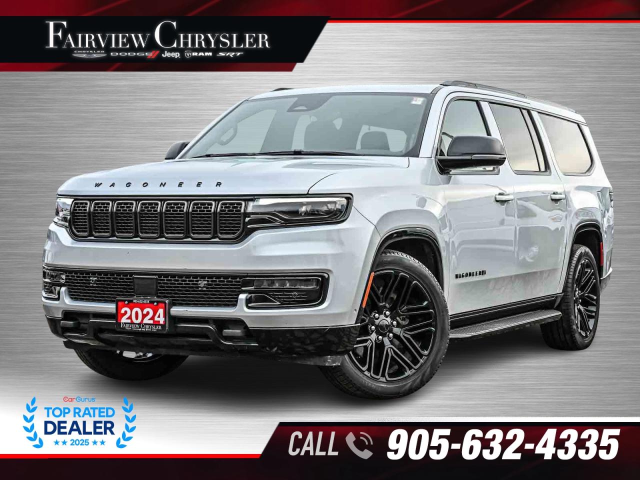 2024 Jeep Wagoneer L Series II Carbide 8 PASS   HEAVY DUTY TOW   THREE Photo