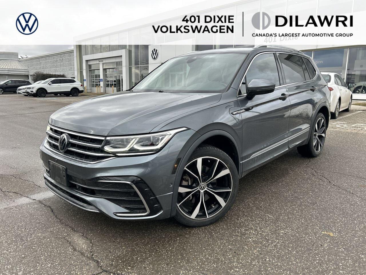 2022 Volkswagen Tiguan Highline 2.0T 8sp at w/Tip 4M NEW BRAKES  Alloy Wh Photo0