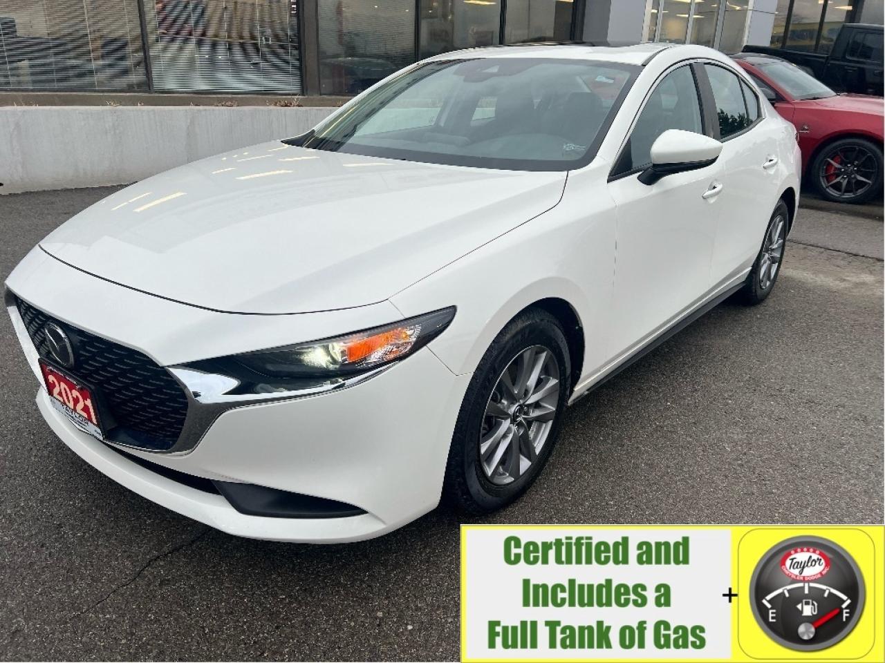 2021 Mazda MAZDA3 GS Auto *SUNROOF *LEATHER *LOW KMS *CLEAN CARFAX Photo0