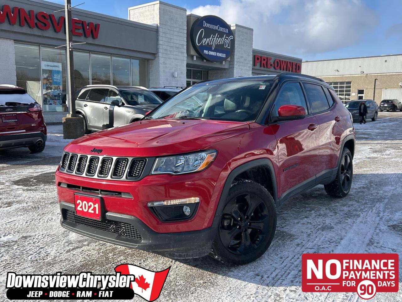 2021 Jeep Compass Altitude 4x4 w/Leather, NAV, Remote Start Photo