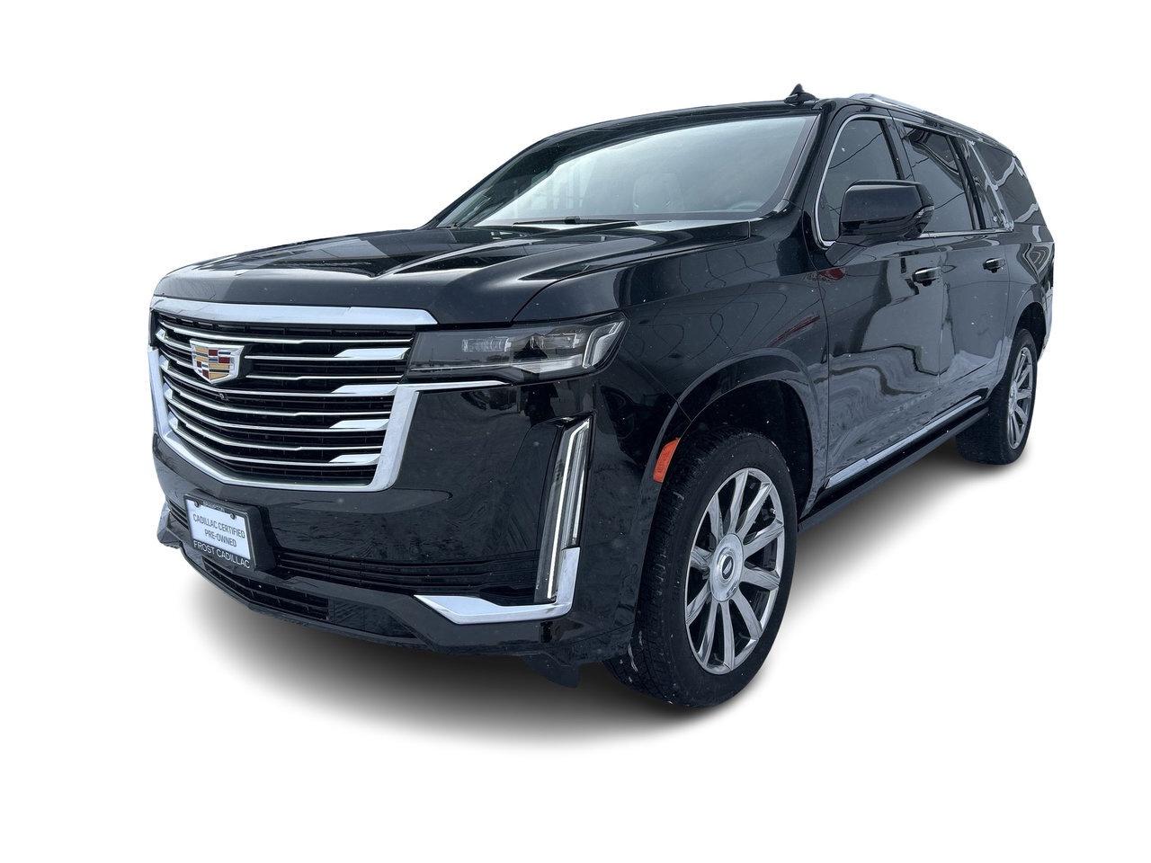 2022 Cadillac Escalade Premium Luxury Platinum Low KMs Rare Beige Interio Photo