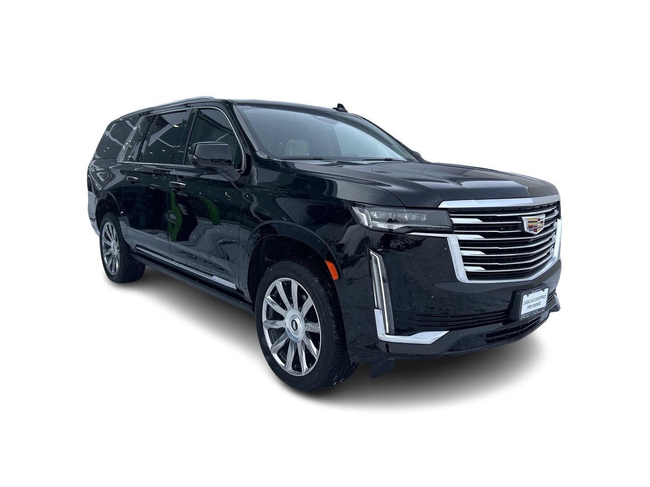 2022 Cadillac Escalade Premium Luxury Platinum Low KMs Rare Beige Interio Photo