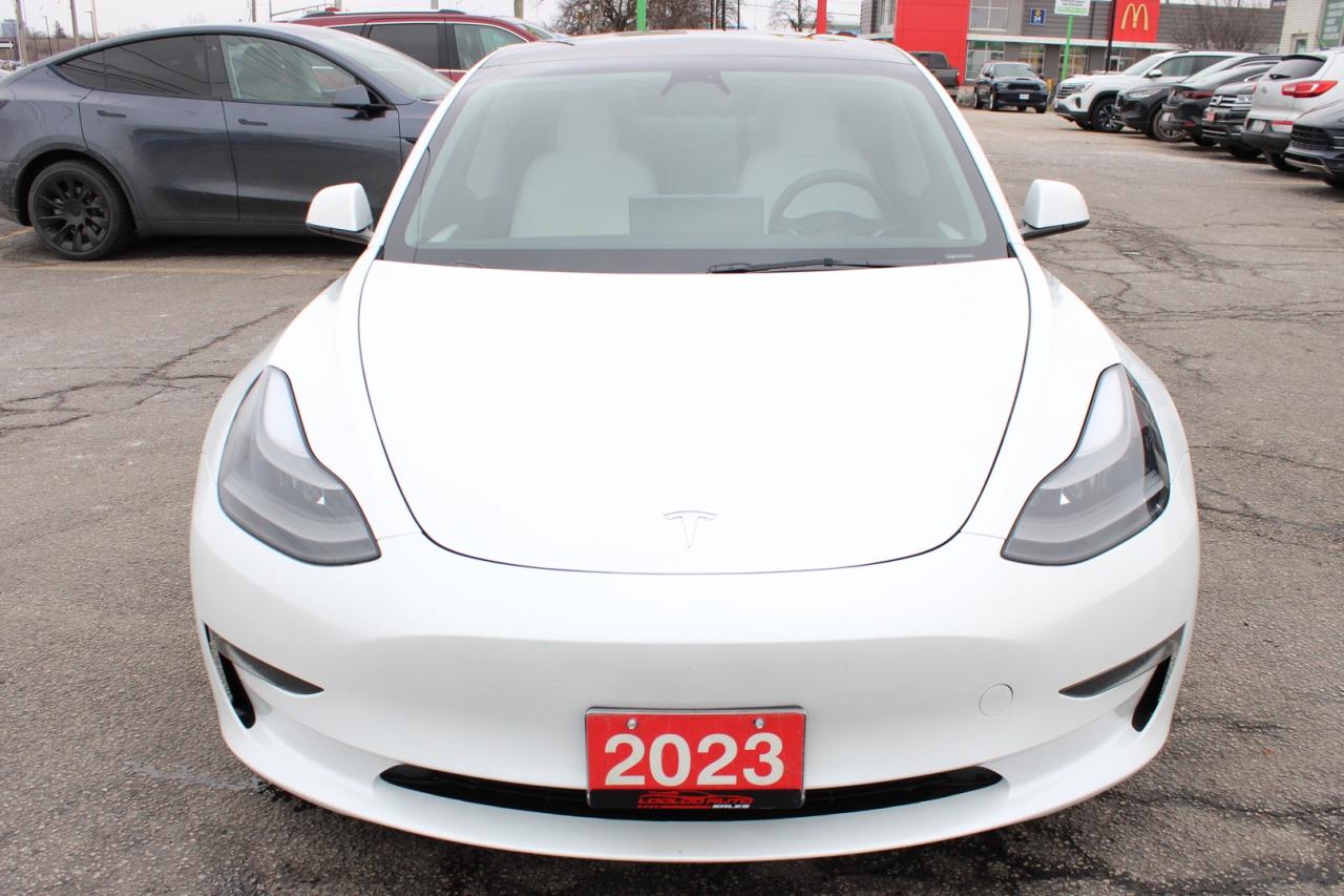 2023 Tesla Model 3 Standard Range Plus White Interior Photo