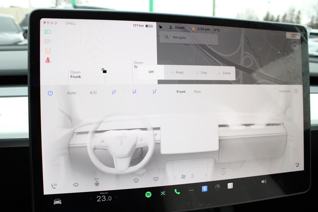 2023 Tesla Model 3 Standard Range Plus White Interior Photo
