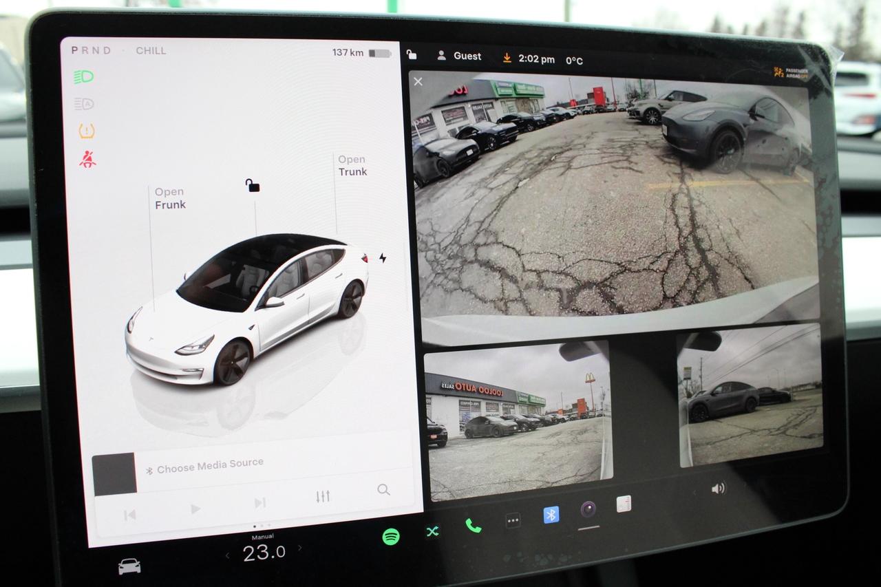 2023 Tesla Model 3 Standard Range Plus White Interior Photo