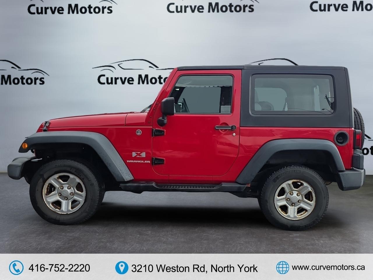 2008 Jeep Wrangler 4WD 2dr X * AS-IS / NO ACCIDENTS / LOW KM / MANUAL Photo