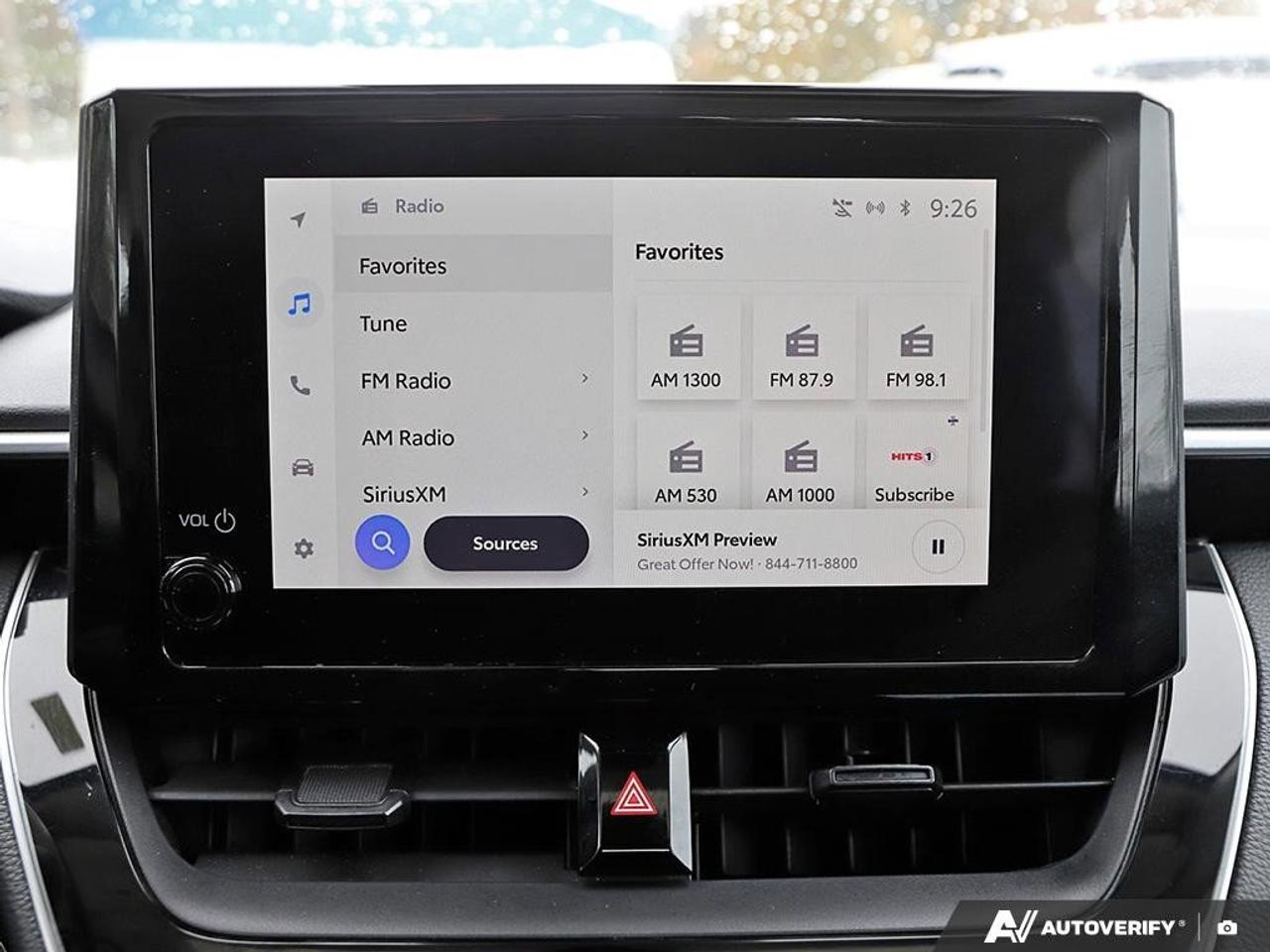 2023 Toyota Corolla Le CvtLE UPGRADE PACK, SUNROOF, ALLOY WHEELS, APPL Photo