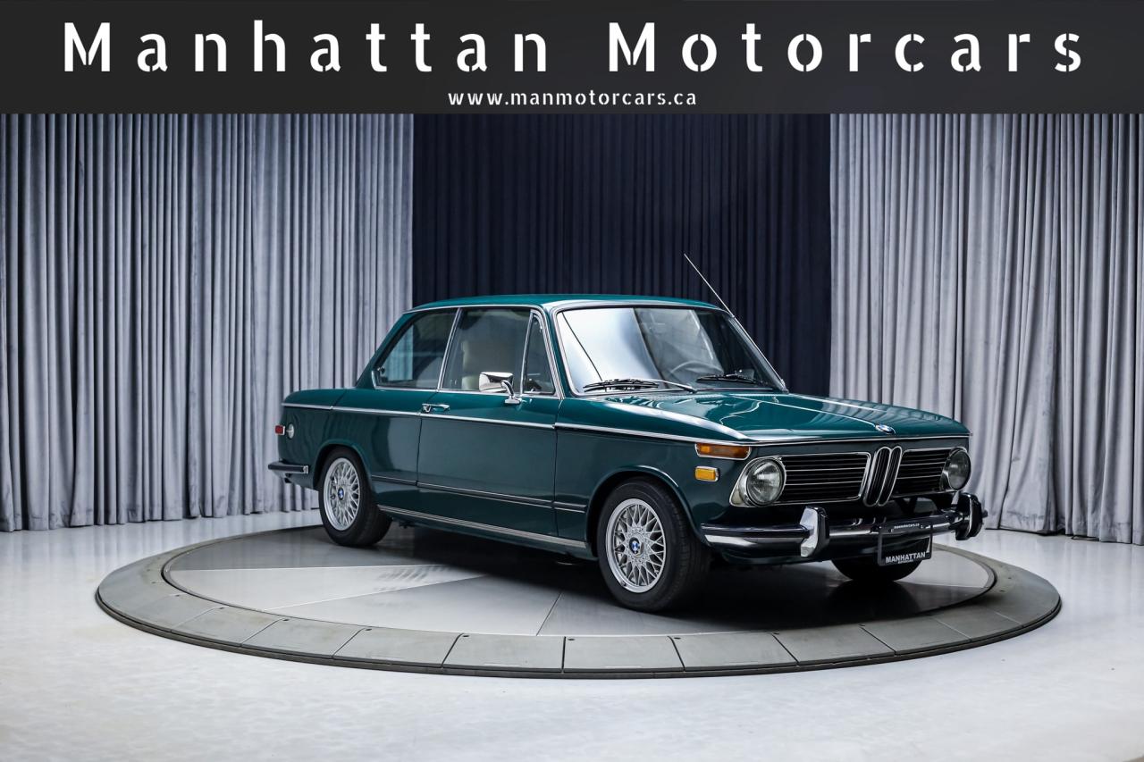 1973 BMW 2002 2.0L 125HP 4 SPEED MANUAL  RECAROSEATS POWERTRUNK Photo