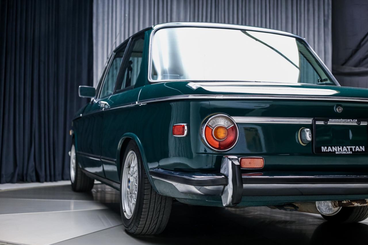 1973 BMW 2002 2.0L 125HP 4 SPEED MANUAL  RECAROSEATS POWERTRUNK Photo