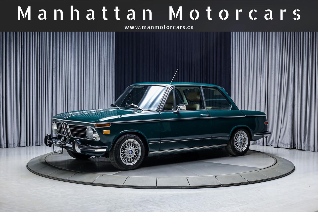 1973 BMW 2002 2.0L 125HP 4 SPEED MANUAL  RECAROSEATS POWERTRUNK Photo
