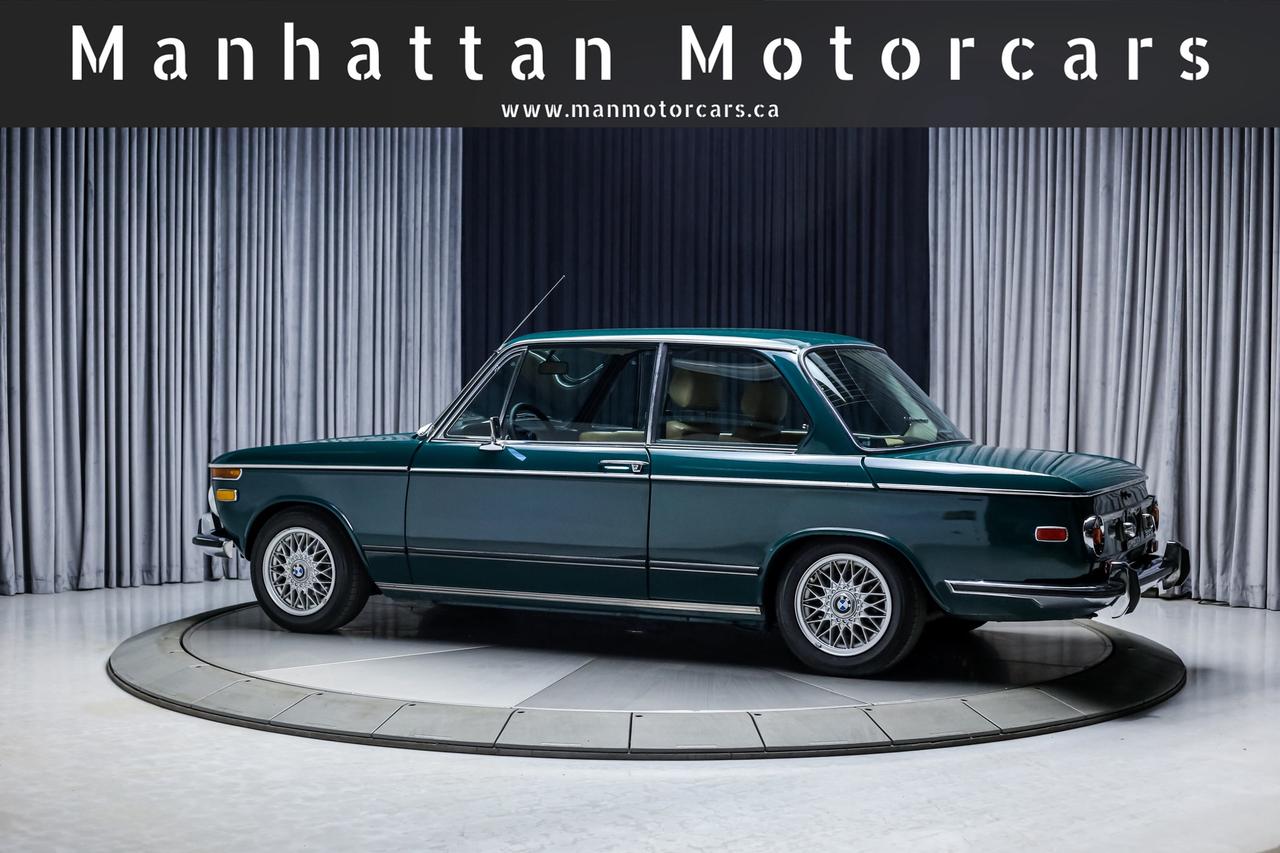 1973 BMW 2002 2.0L 125HP 4 SPEED MANUAL  RECAROSEATS POWERTRUNK Photo