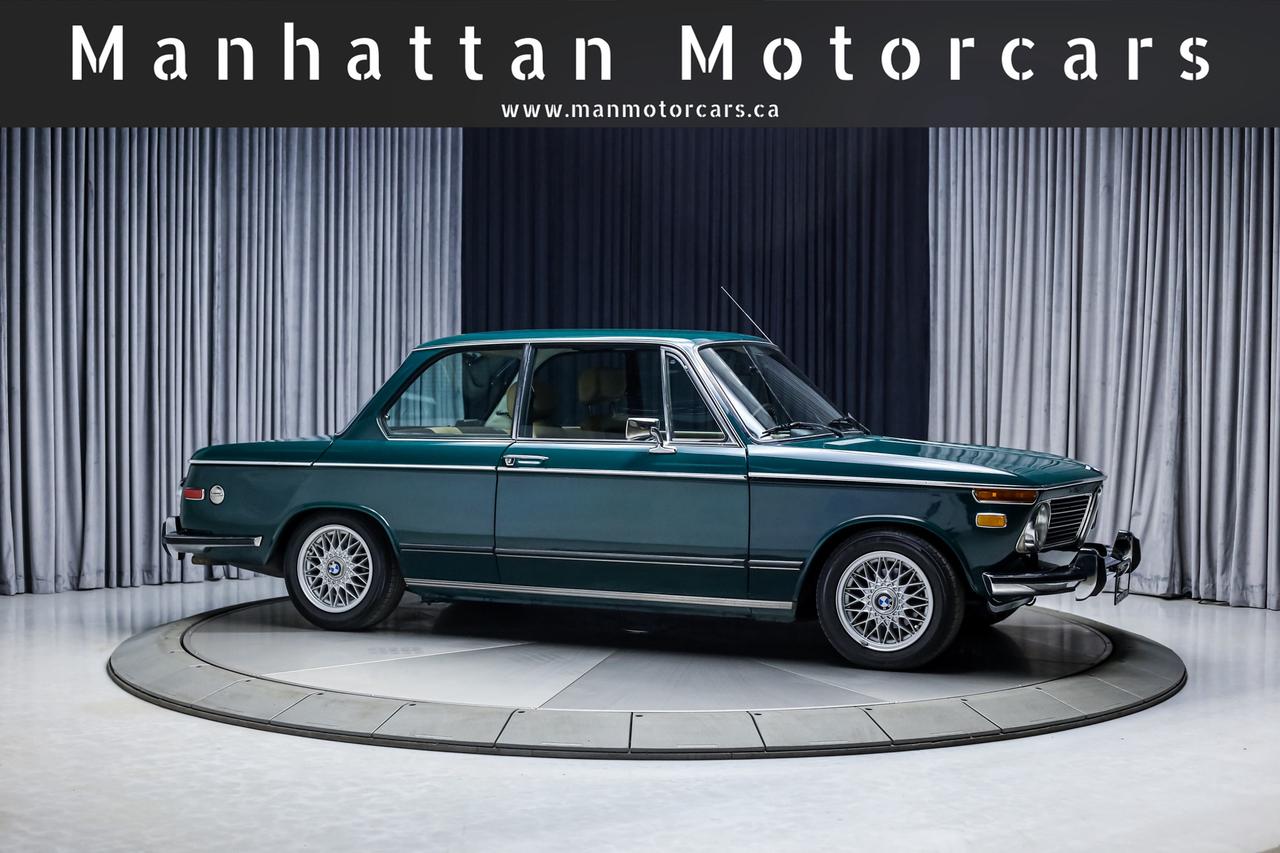 1973 BMW 2002 2.0L 125HP 4 SPEED MANUAL  RECAROSEATS POWERTRUNK Photo