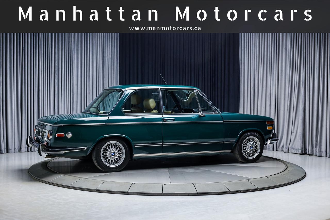 1973 BMW 2002 2.0L 125HP 4 SPEED MANUAL  RECAROSEATS POWERTRUNK Photo