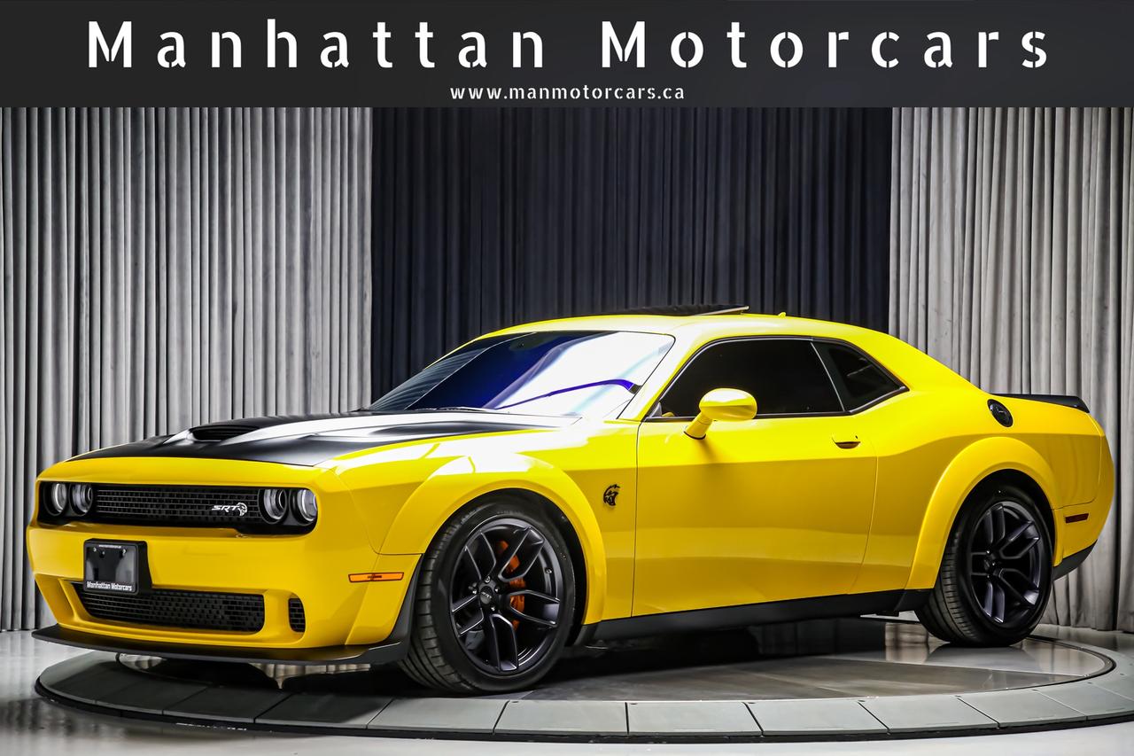 2018 Dodge Challenger SRT HELLCAT WIDEBODY 707HP  RARECOLOR ROOF NAV Photo0