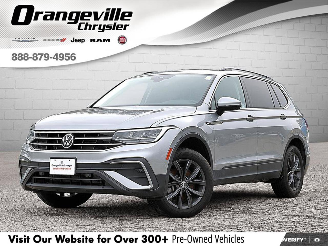 2022 Volkswagen Tiguan ComfortlineAWD, ACCIDENT-FREE, HTD SEATS, HTD WHEE Photo