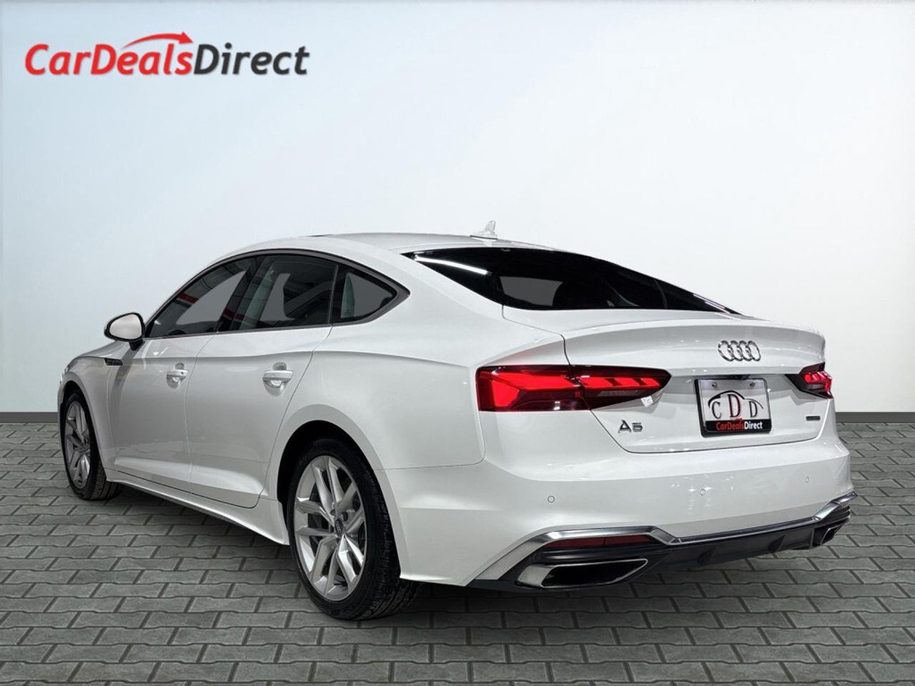 2020 Audi A5 Progressiv S Line / Leather / NAV / Sunroof / Clea Photo