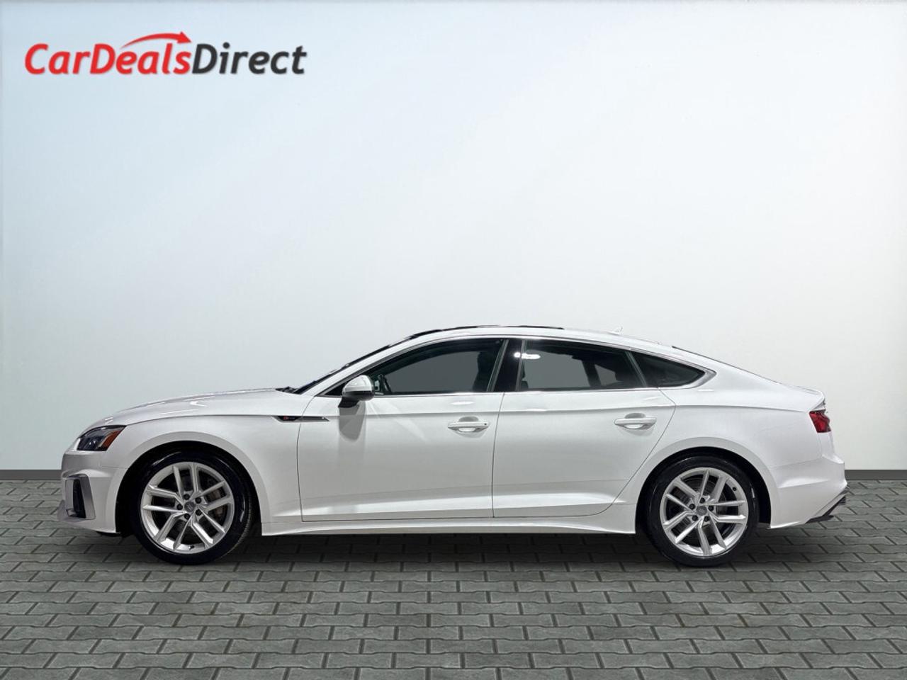 2020 Audi A5 Progressiv S Line / Leather / NAV / Sunroof / Clea Photo