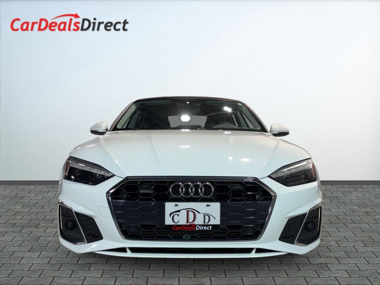 2020 Audi A5 Progressiv S Line / Leather / NAV / Sunroof / Clea Photo