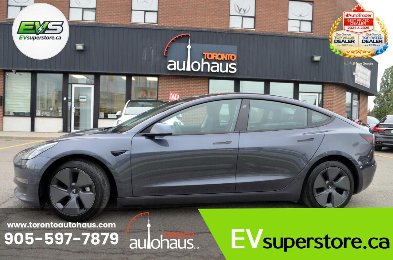 2022 Tesla Model 3 LR AWD I OVER 100 TESLAS EVSUPERSTORE.CA Photo