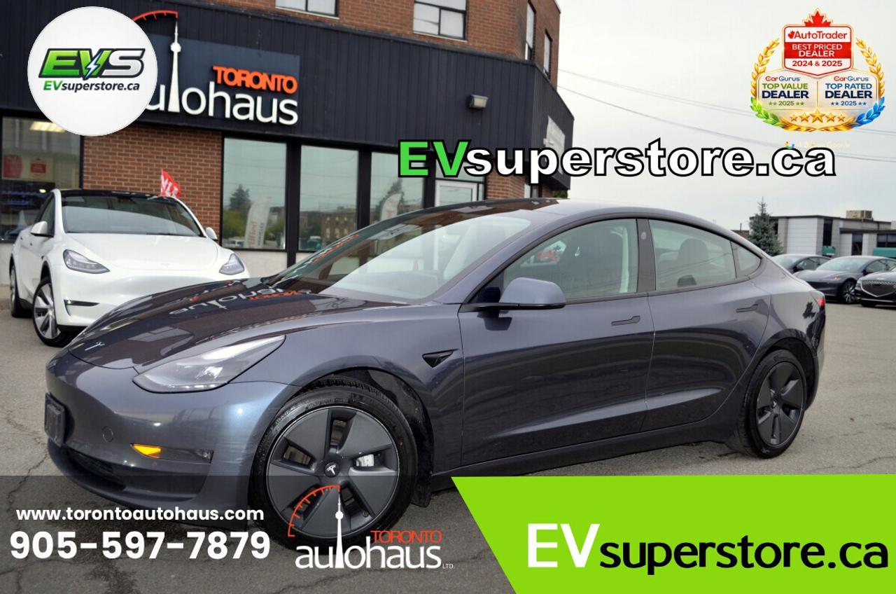 2022 Tesla Model 3 LR AWD I OVER 100 TESLAS EVSUPERSTORE.CA Photo