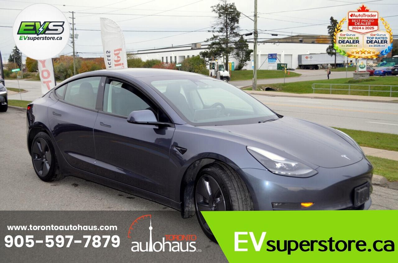 2022 Tesla Model 3 LR AWD I OVER 100 TESLAS EVSUPERSTORE.CA Photo