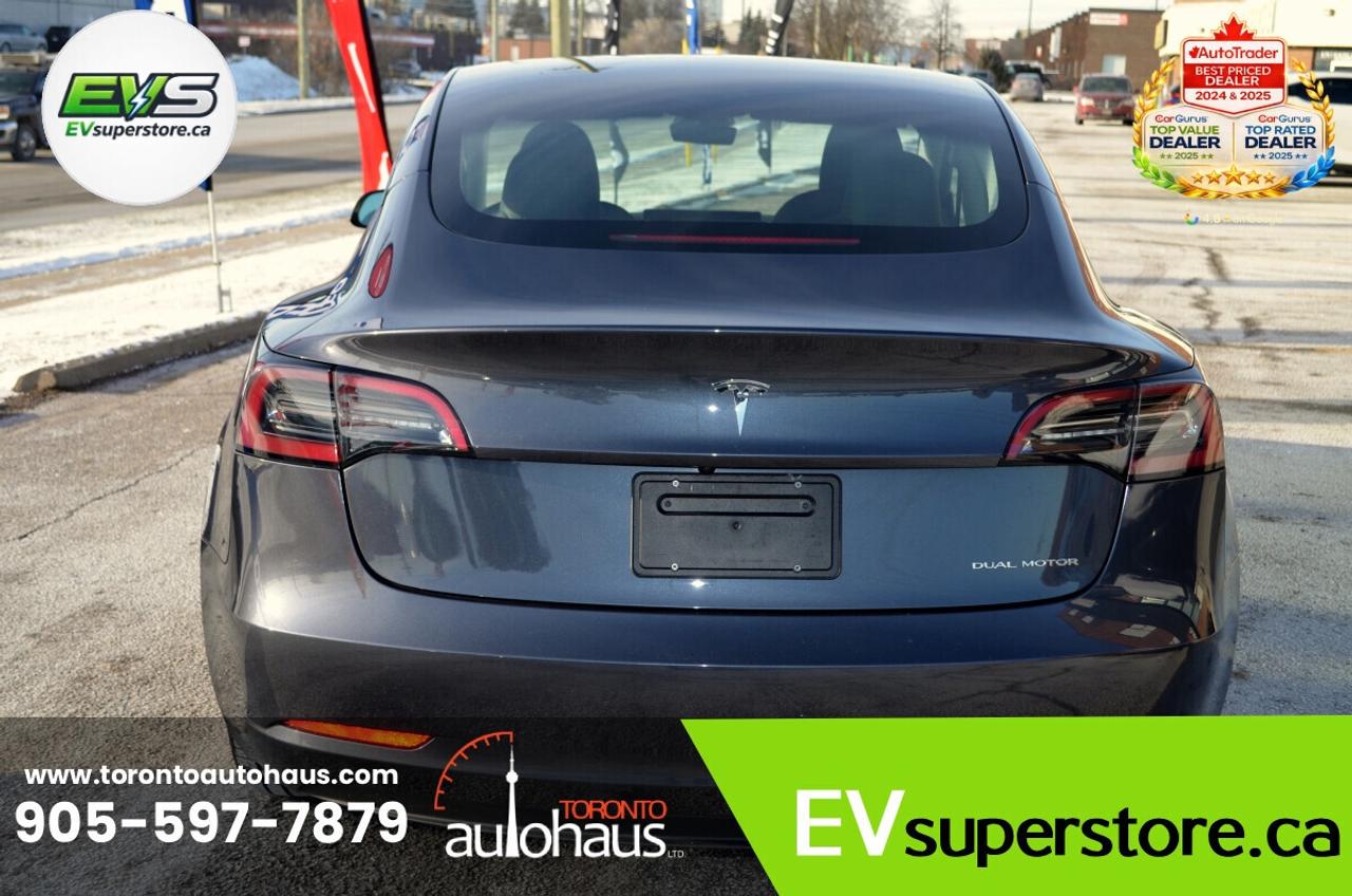 2022 Tesla Model 3 LR AWD I OVER 100 TESLAS EVSUPERSTORE.CA Photo4