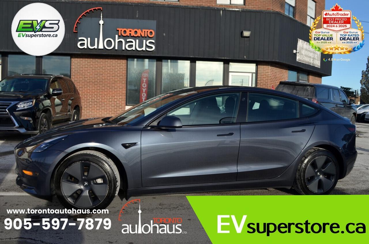 2022 Tesla Model 3 LR AWD I OVER 100 TESLAS EVSUPERSTORE.CA Photo