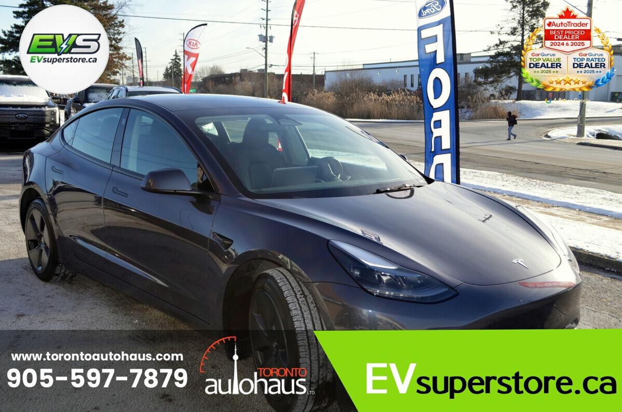 2022 Tesla Model 3 LR AWD I OVER 100 TESLAS EVSUPERSTORE.CA Photo