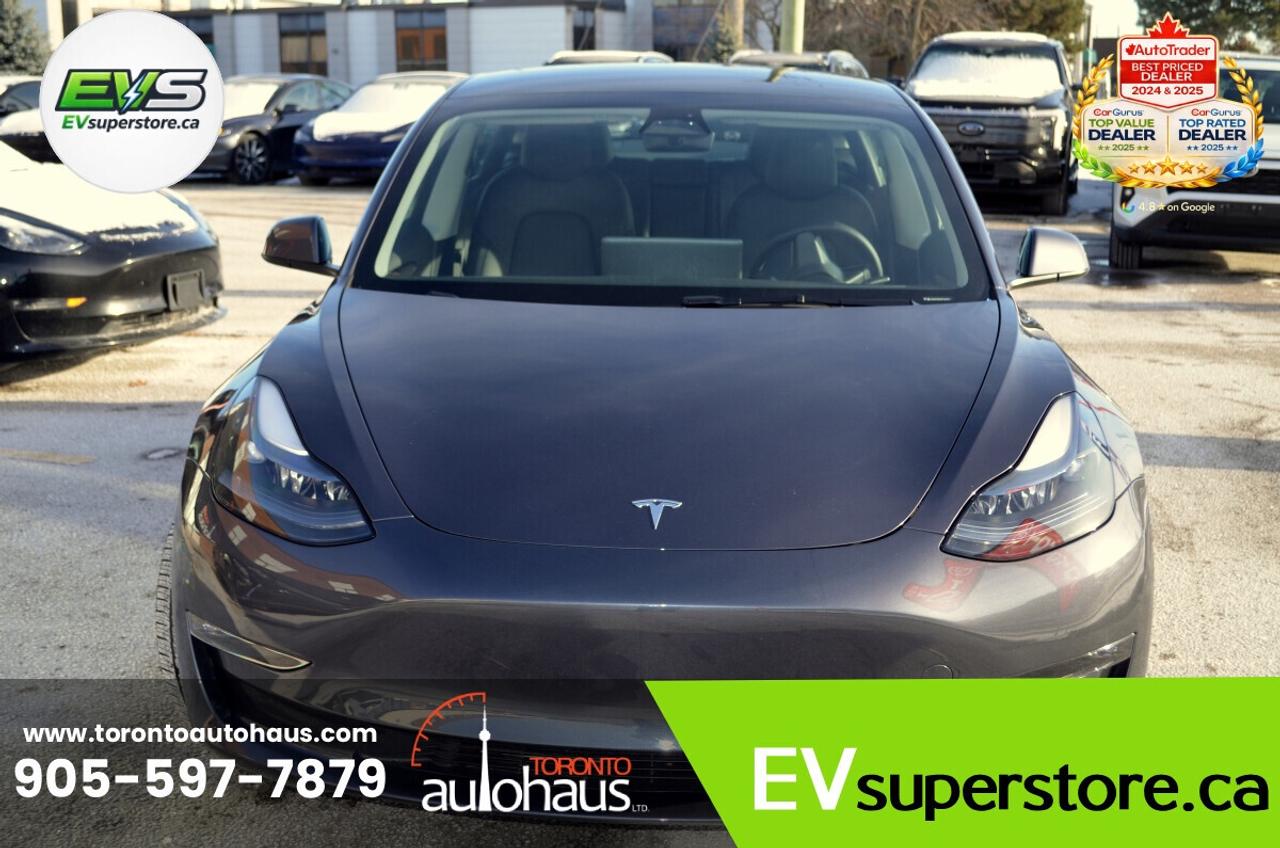 2022 Tesla Model 3 LR AWD I OVER 100 TESLAS EVSUPERSTORE.CA Photo