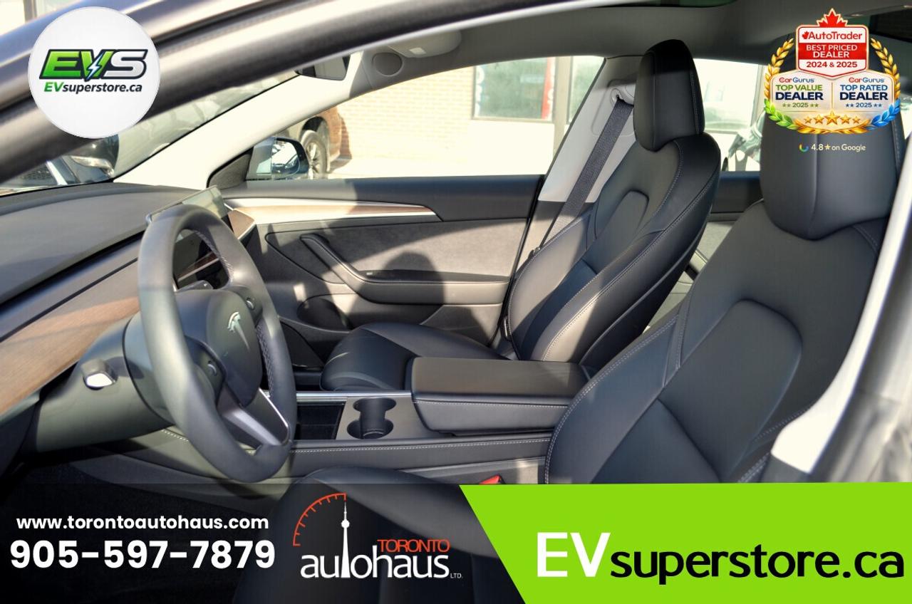 2022 Tesla Model 3 LR AWD I OVER 100 TESLAS EVSUPERSTORE.CA Photo