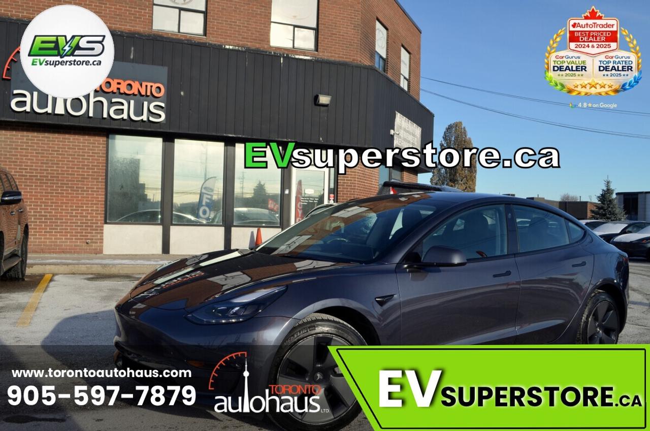 2022 Tesla Model 3 LR AWD I OVER 100 TESLAS EVSUPERSTORE.CA Photo0