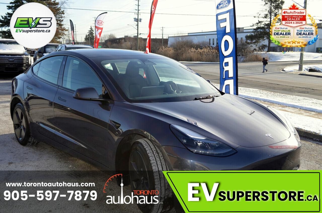 2022 Tesla Model 3 LR AWD I OVER 100 TESLAS EVSUPERSTORE.CA Photo