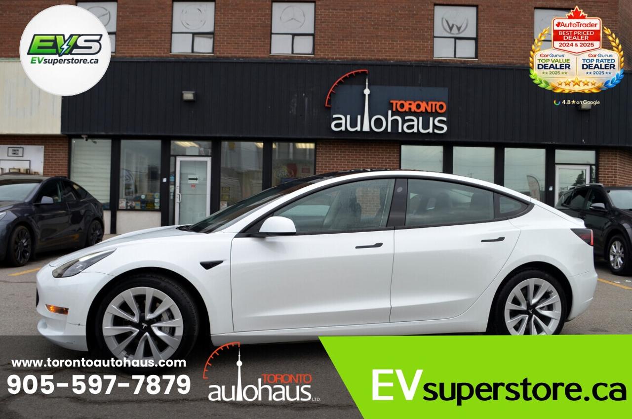2022 Tesla Model 3 LFP I OVER 100 TESLAS I EVSUPERSTORE.CA Photo