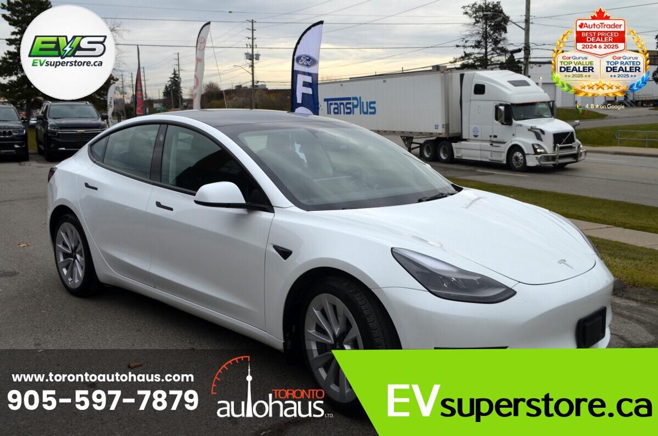 2022 Tesla Model 3 LFP I OVER 100 TESLAS I EVSUPERSTORE.CA Photo