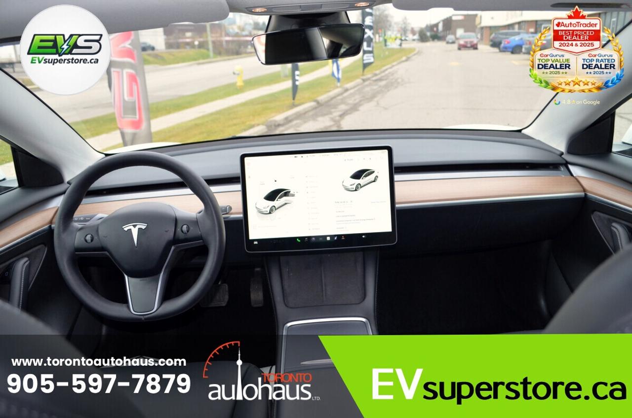 2022 Tesla Model 3 LFP I OVER 100 TESLAS I EVSUPERSTORE.CA Photo