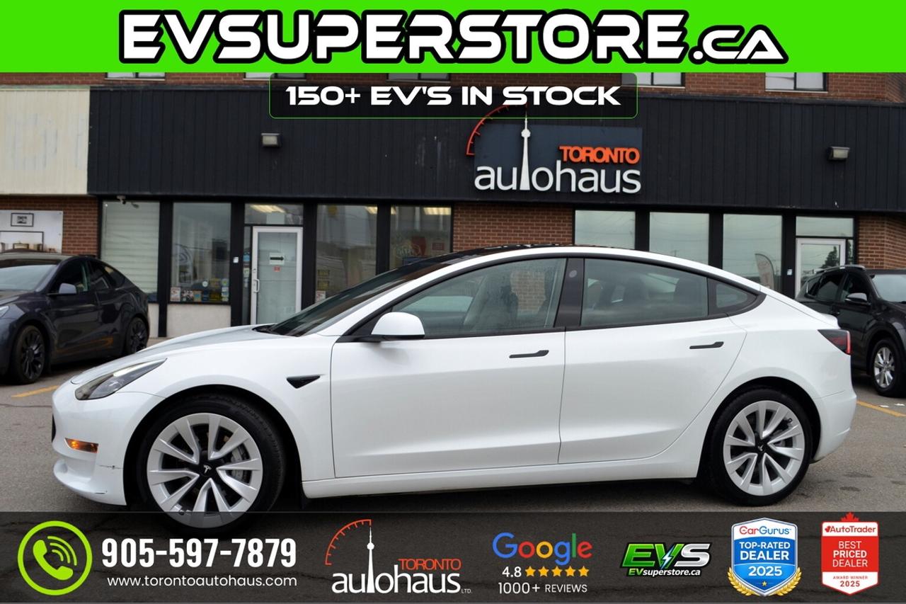 2022 Tesla Model 3 OVER 150 EV'S I EVSUPERSTORE.CA Photo