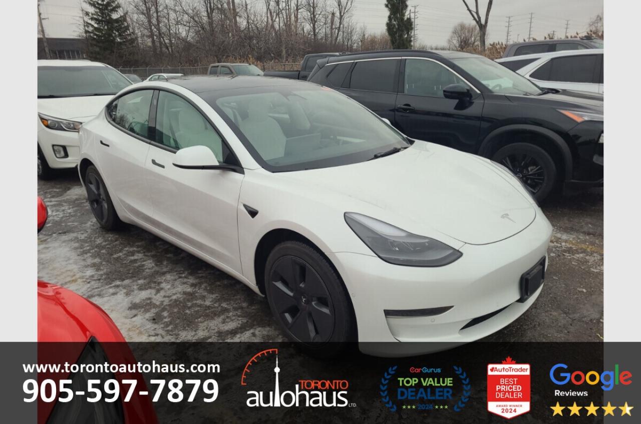 2022 Tesla Model 3 LFP I WHITE INTERIOR I EVSUPERSTORE.CA Photo2