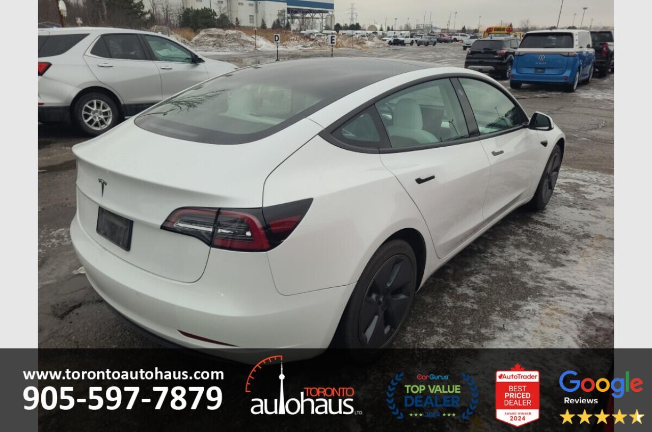 2022 Tesla Model 3 LFP I WHITE INTERIOR I EVSUPERSTORE.CA Photo