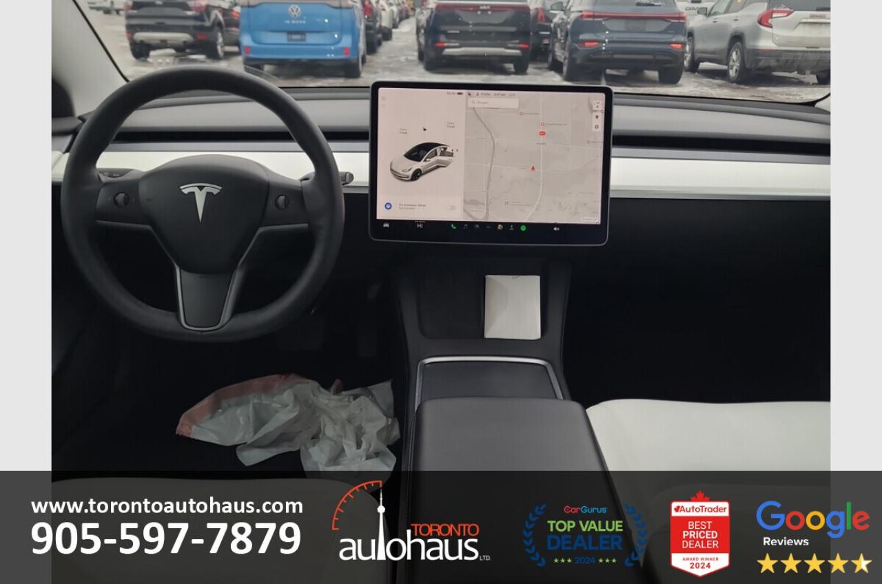 2022 Tesla Model 3 LFP I WHITE INTERIOR I EVSUPERSTORE.CA Photo