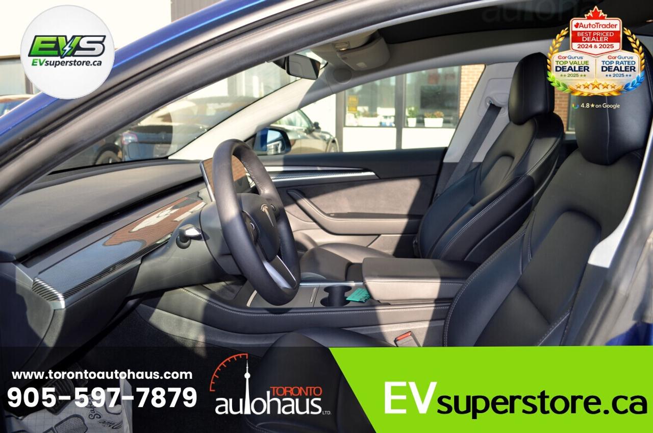 2021 Tesla Model 3 SR+ I OVER 100 TESLAS EVSUPERSTORE.CA Photo