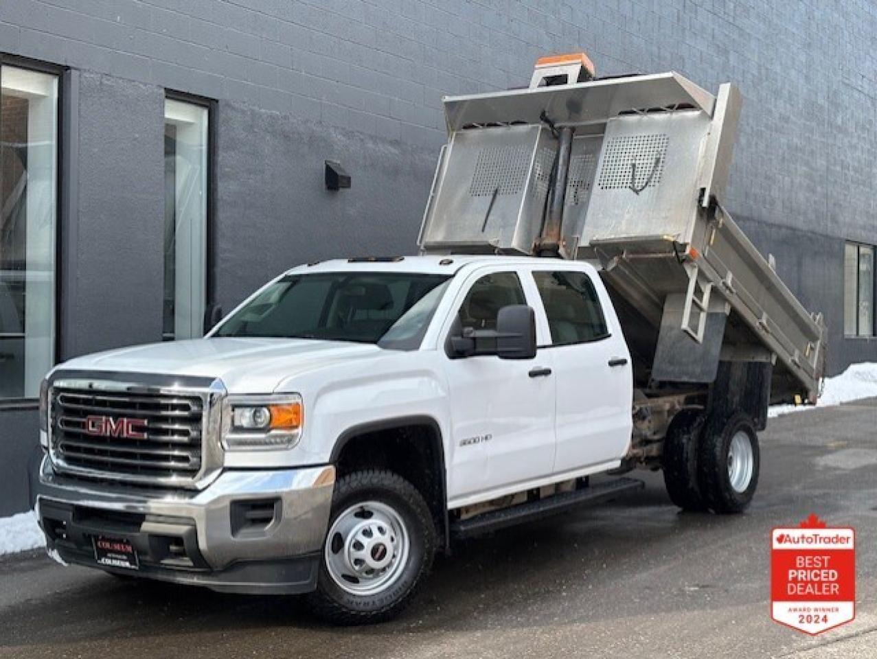 2019 GMC Sierra 3500HD CREW CAB **ALUMINUM DUMP BOX-1 OWNER-CERTIFIED** Photo
