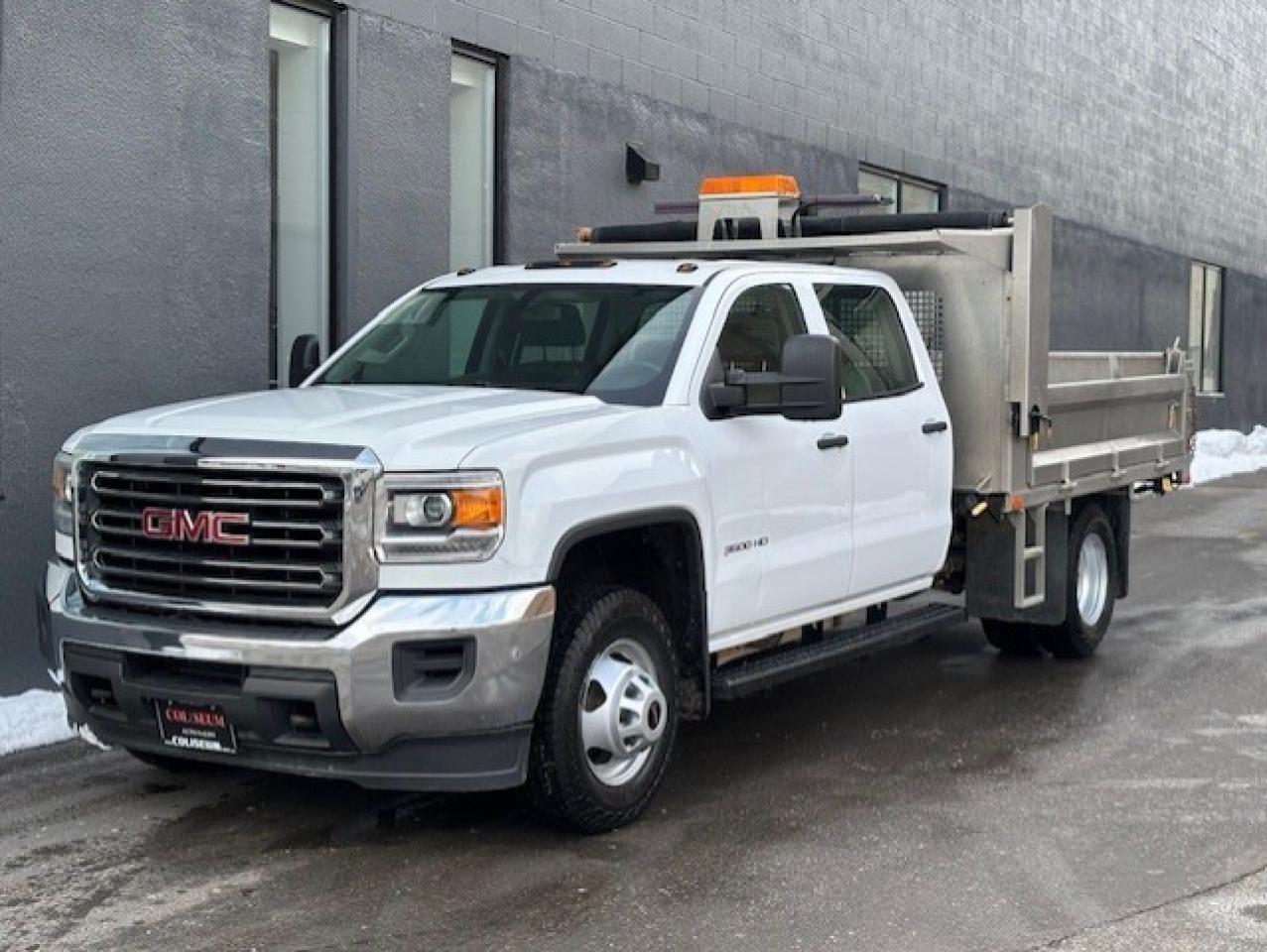 2019 GMC Sierra 3500HD CREW CAB **ALUMINUM DUMP BOX-1 OWNER-CERTIFIED** Photo