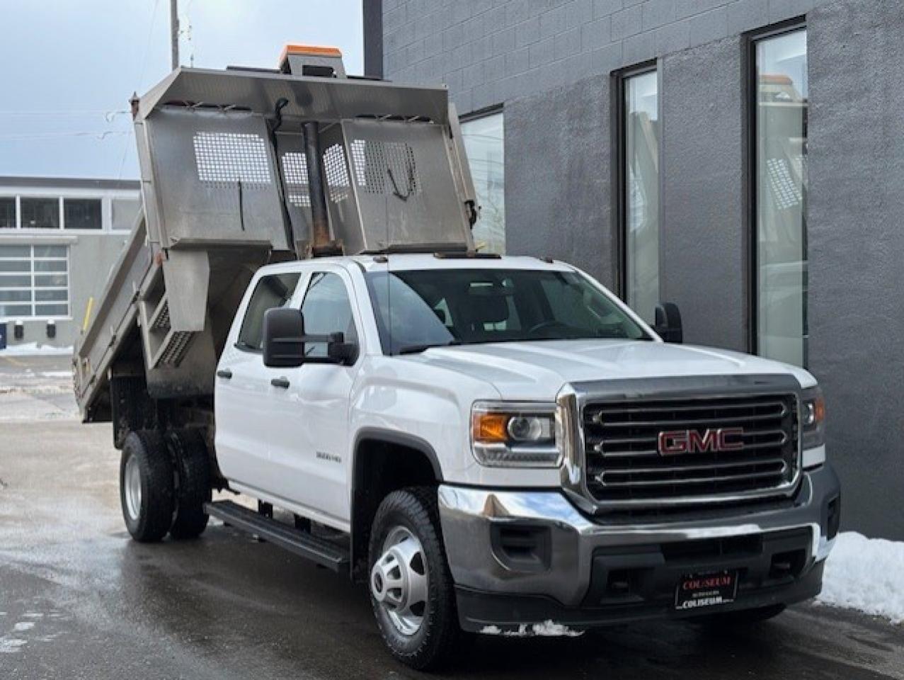2019 GMC Sierra 3500HD CREW CAB **ALUMINUM DUMP BOX-1 OWNER-CERTIFIED** Photo