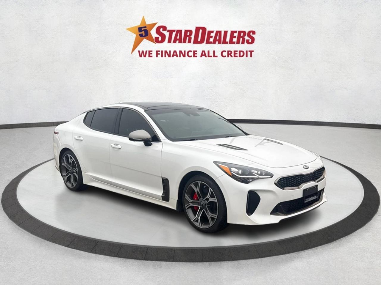 2018 Kia Stinger NAV PANO ROOF LEATHER CLEAN WE FINANCE ALL CREDIT! Photo