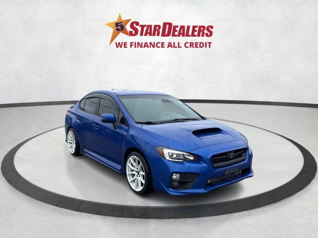 2016 Subaru WRX LEATHER SUNROOF HEATED SEATS WE FINANCE ALL CREDIT Photo0