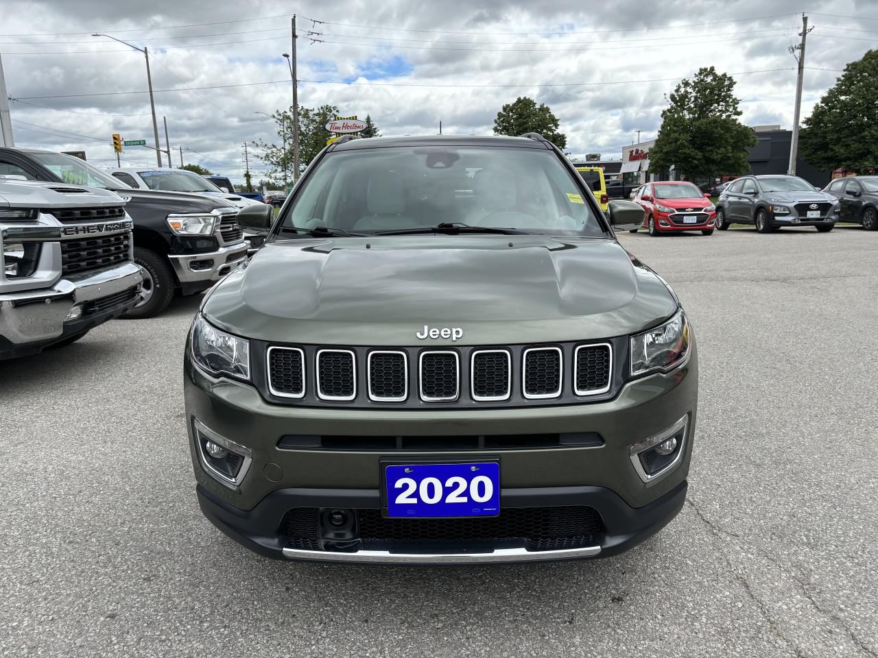 2020 Jeep Compass Limited 4x4 ~Nav ~Bluetooth ~Heated Seats + Wheel Photo4